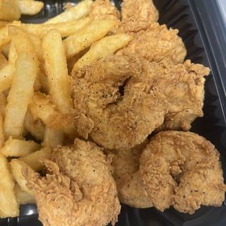 Fried Jumbo Shrimp Basket- 8 Piece